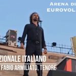 DA BRIVIDI L’INNO ITALIANO CANTATO DA FABIO ARMILIATO ALL’ARENA DI VERONA PER EUROVOLLEY 2023