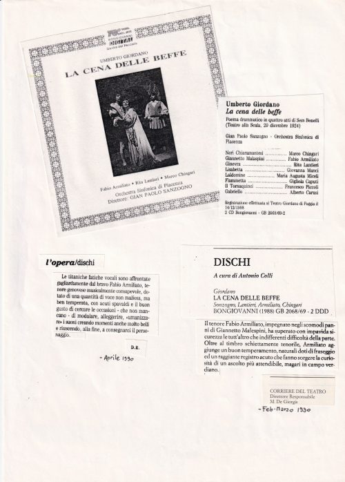 CENA DELLE BEFFE 1988 R-2