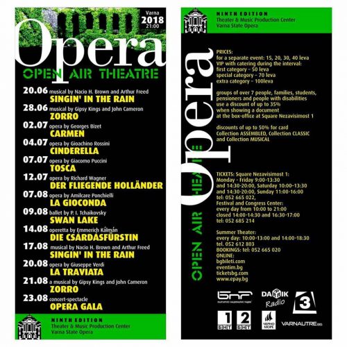 Opera Summer Varna 2018